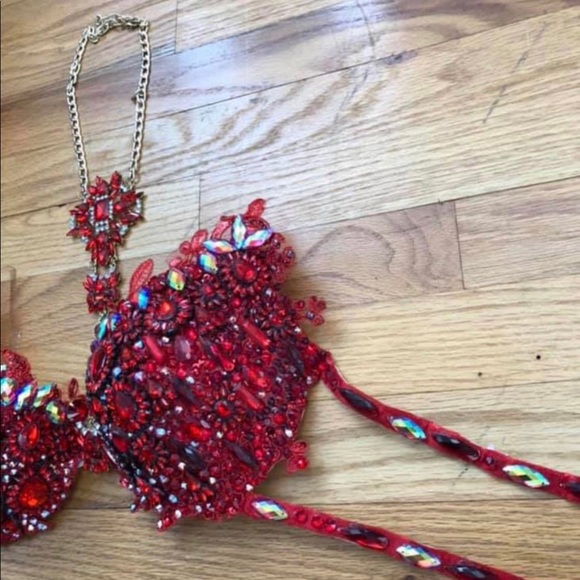 Swarovski crystal bikini - Picture 7 of 8